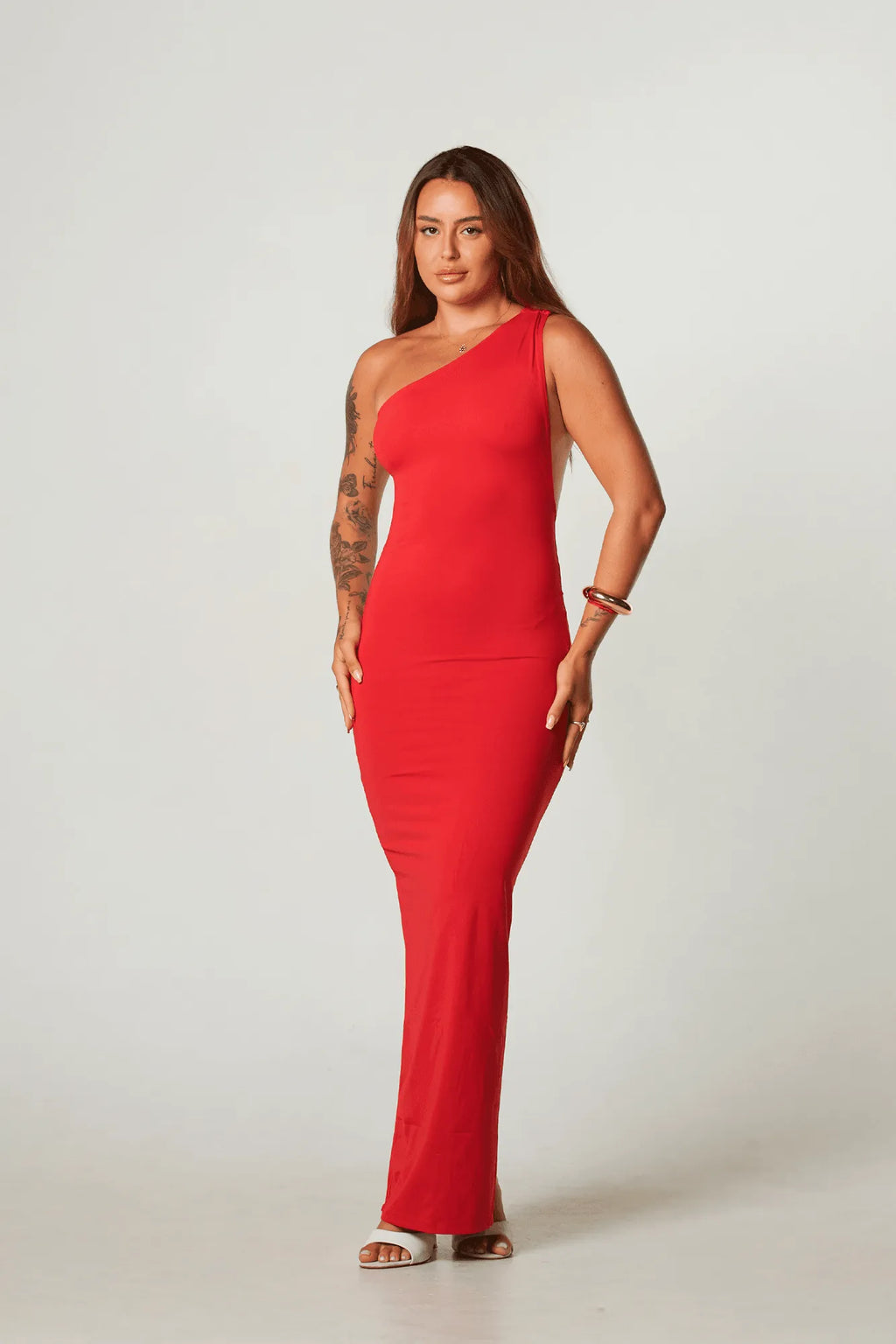 Vestido Miss Poliamida Vermelho