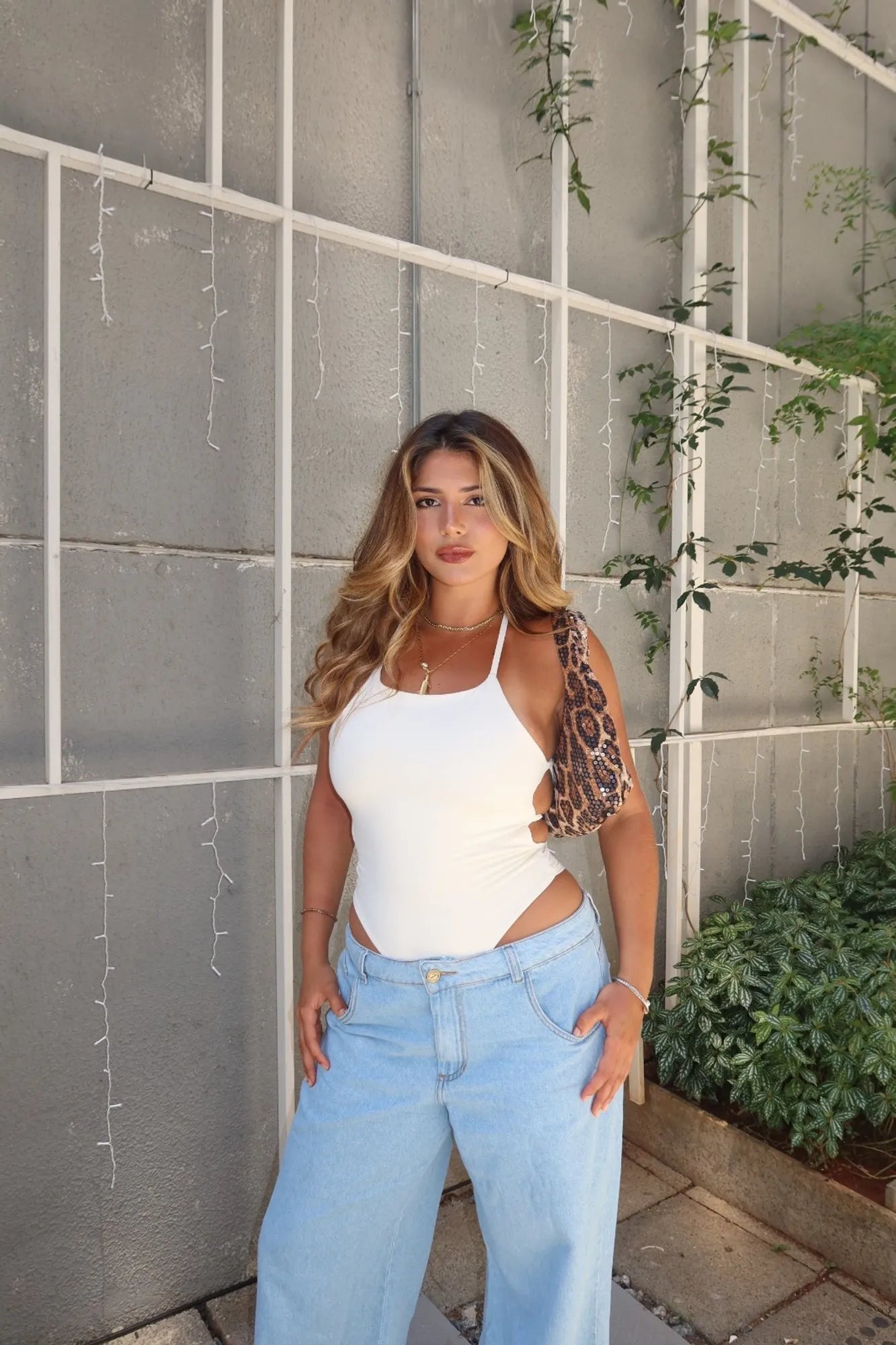 Body Aldry Poliamida Off White