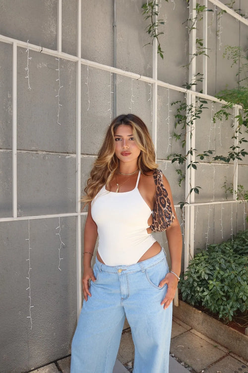 Body Aldry Poliamida Off White