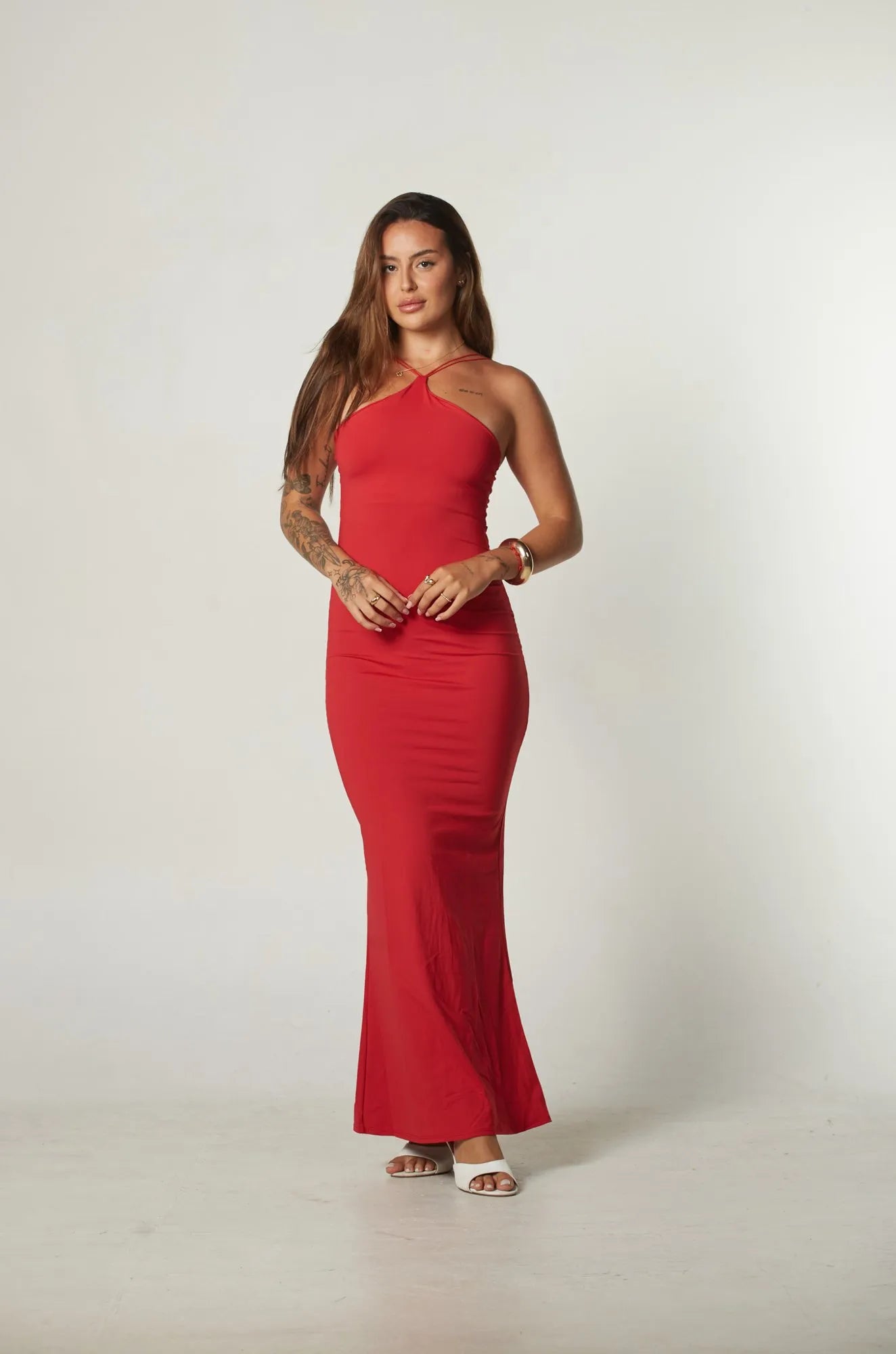 Vestido June Poliamida Vermelho